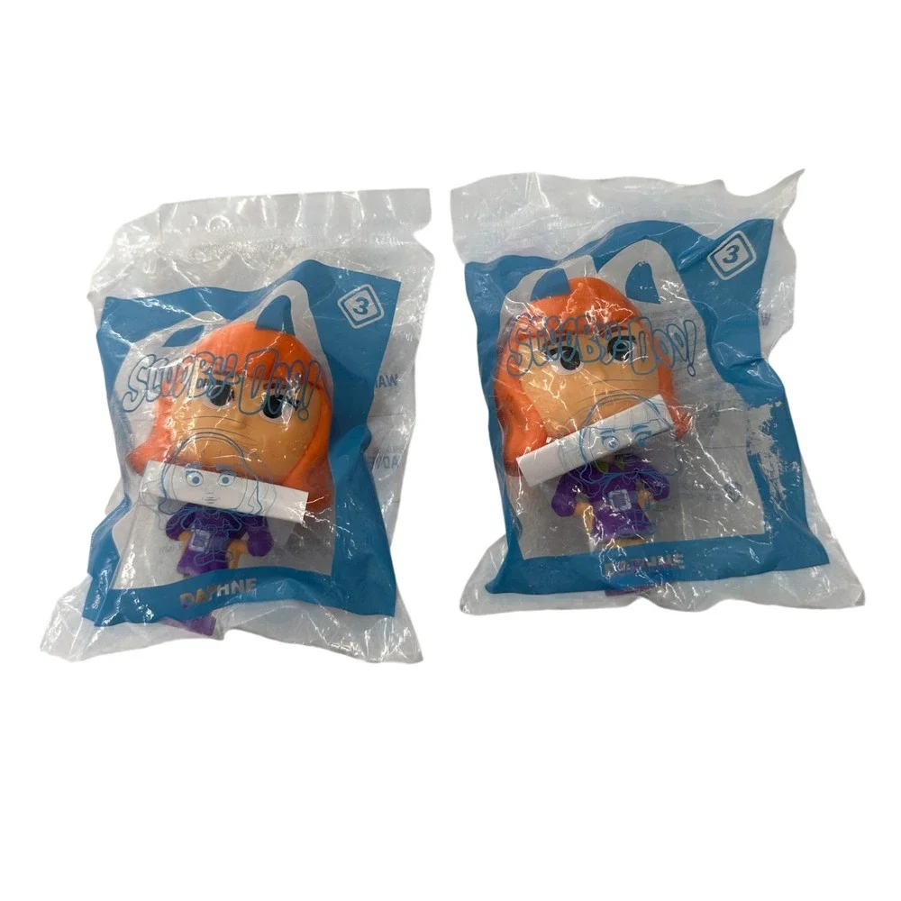 McDonalds Scooby-Doo Daphne Toy Lot 2 2021 Happy Meal Figure New Sealed Kids Toy